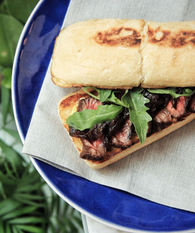 Shellstone Sandwich Cornerstone Steak Sandwich – Waves Pacific