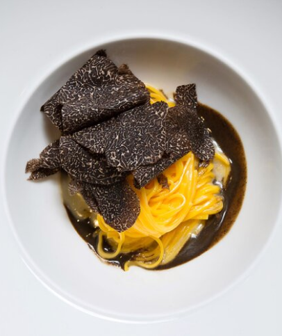 Black Truffle Pasta by Umberto Bombana image