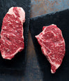 Wagyu Striploin M5+ and M7+ Steaks image 1